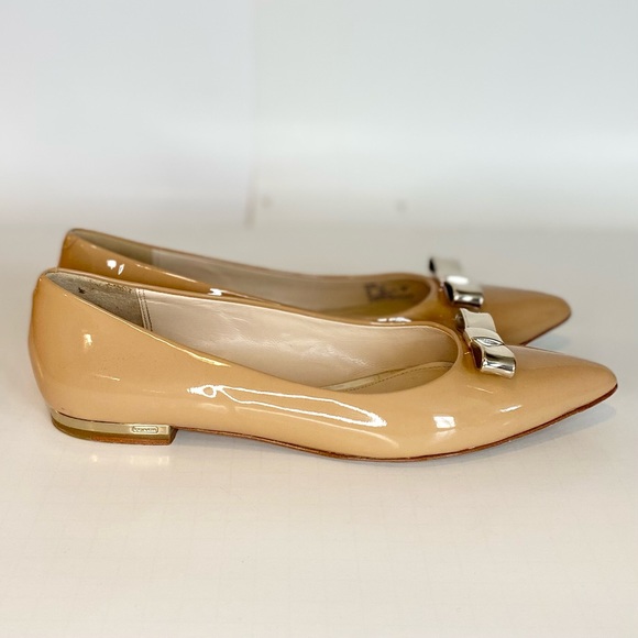 Coach Wilma Patent Leather Flats Light Camel - Picture 4 of 15